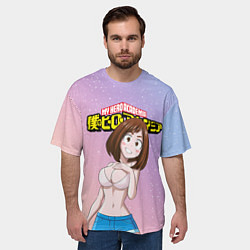 Футболка оверсайз мужская MY HERO ACADEMIA, цвет: 3D-принт — фото 2