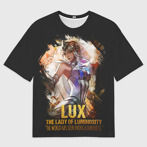 Мужская футболка оверсайз Lux / 3D-принт – фото 1