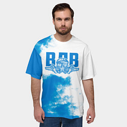Футболка оверсайз мужская ВДВ, цвет: 3D-принт — фото 2