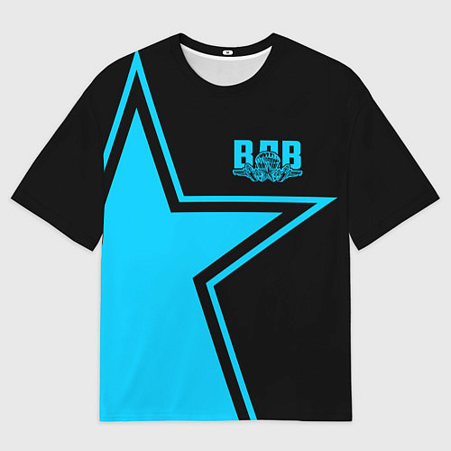 Мужская футболка оверсайз ВДВ / 3D-принт – фото 1