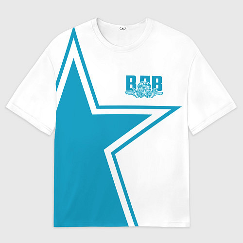 Мужская футболка оверсайз ВДВ / 3D-принт – фото 1