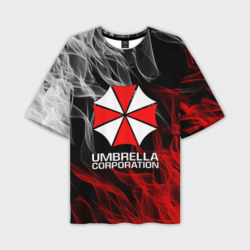 Мужская футболка оверсайз UMBRELLA CORP / 3D-принт – фото 1