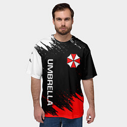 Футболка оверсайз мужская UMBRELLA CORP, цвет: 3D-принт — фото 2