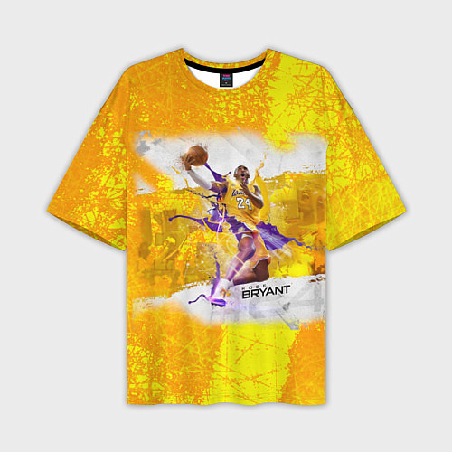 Мужская футболка оверсайз Kobe Bryant / 3D-принт – фото 1