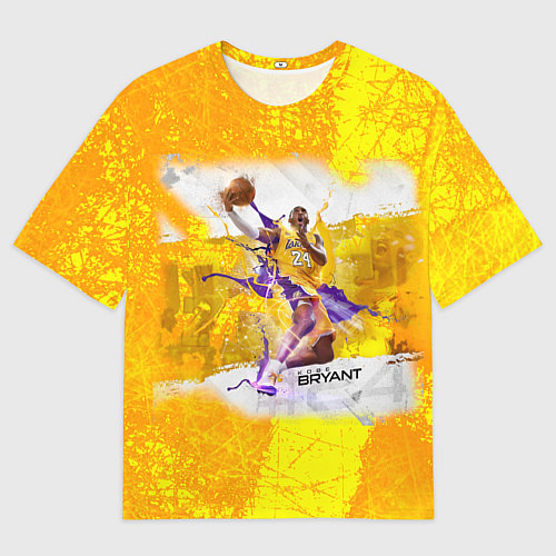 Мужская футболка оверсайз Kobe Bryant / 3D-принт – фото 1