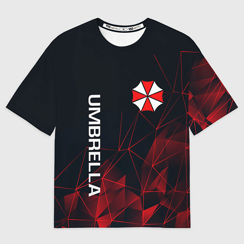 Мужская футболка оверсайз UMBRELLA CORP / 3D-принт – фото 1