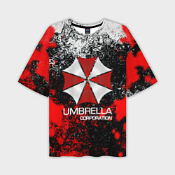 Футболка оверсайз мужская UMBRELLA CORP, цвет: 3D-принт