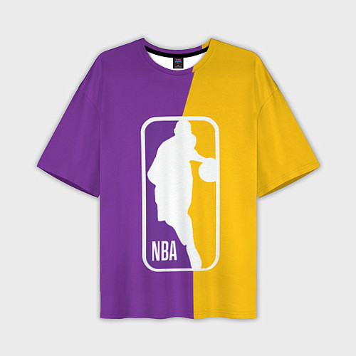 Мужская футболка оверсайз NBA Kobe Bryant / 3D-принт – фото 1