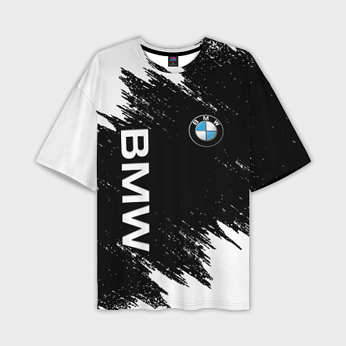 Мужская футболка оверсайз BMW / 3D-принт – фото 1