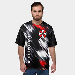 Футболка оверсайз мужская UMBRELLA CORPORATION, цвет: 3D-принт — фото 2
