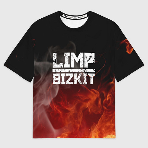 Мужская футболка оверсайз LIMP BIZKIT / 3D-принт – фото 1