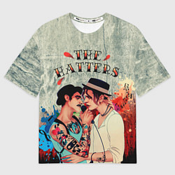 Мужская футболка оверсайз THE HATTERS