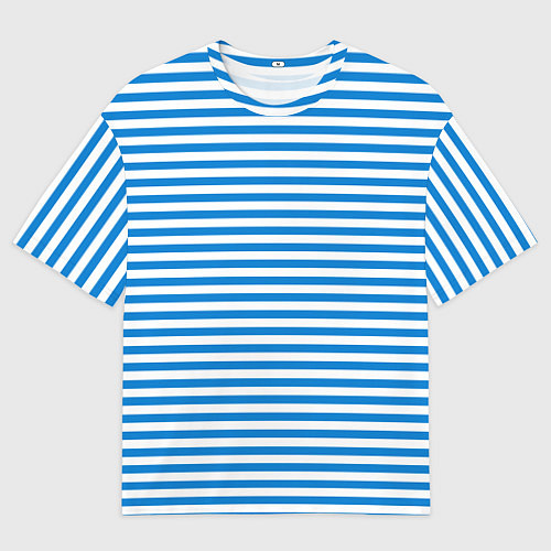 Мужская футболка оверсайз Тельняшка ВДВ / 3D-принт – фото 1