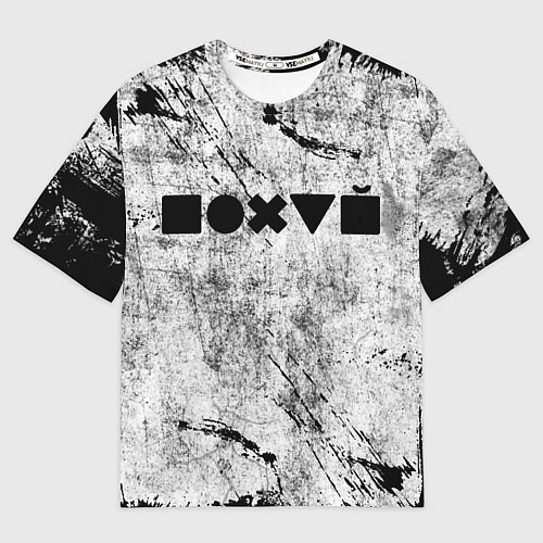 Мужская футболка оверсайз Безразличие / 3D-принт – фото 1