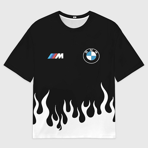 Мужская футболка оверсайз BMW БМВ / 3D-принт – фото 1