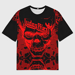 Футболка оверсайз мужская Judas Priest, цвет: 3D-принт