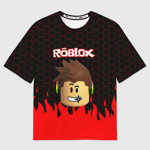 Мужская футболка оверсайз ROBLOX / 3D-принт – фото 1