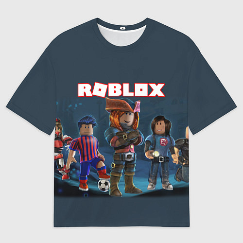 Мужская футболка оверсайз ROBLOX / 3D-принт – фото 1