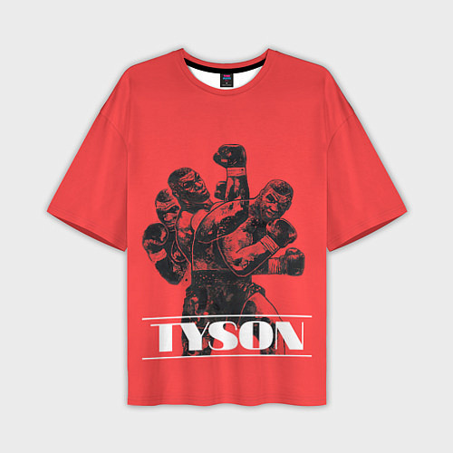 Мужская футболка оверсайз Tyson / 3D-принт – фото 1