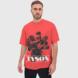 Футболка оверсайз мужская Tyson, цвет: 3D-принт — фото 2