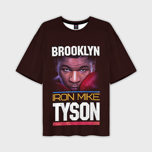 Мужская футболка оверсайз Mike Tyson / 3D-принт – фото 1