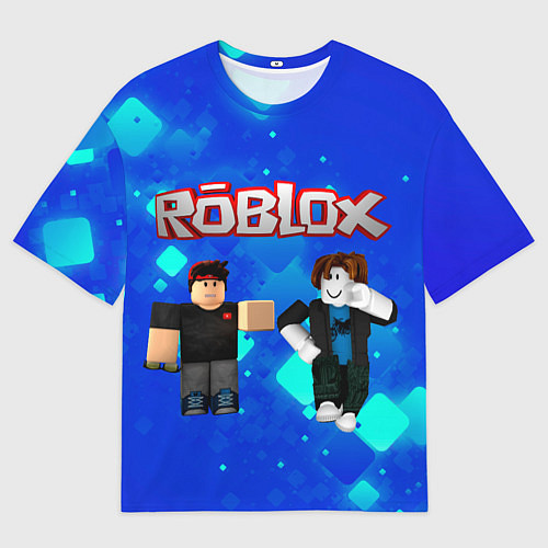 Мужская футболка оверсайз ROBLOX / 3D-принт – фото 1