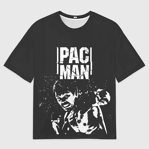 Мужская футболка оверсайз Pac Man / 3D-принт – фото 1