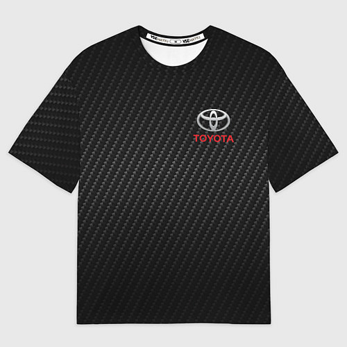 Мужская футболка оверсайз TOYOTA / 3D-принт – фото 1