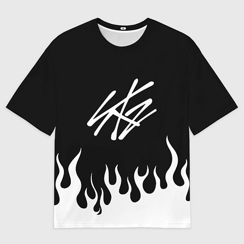 Мужская футболка оверсайз Stray Kids / 3D-принт – фото 1