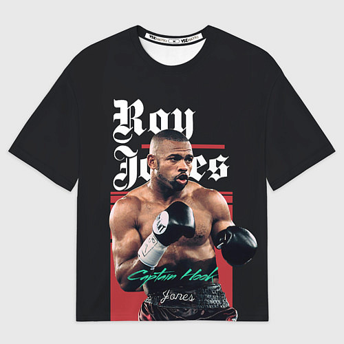 Мужская футболка оверсайз Roy Jones / 3D-принт – фото 1