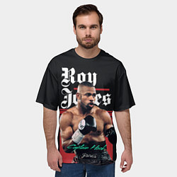 Футболка оверсайз мужская Roy Jones, цвет: 3D-принт — фото 2