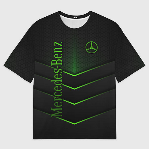 Мужская футболка оверсайз Mercedes-Benz / 3D-принт – фото 1