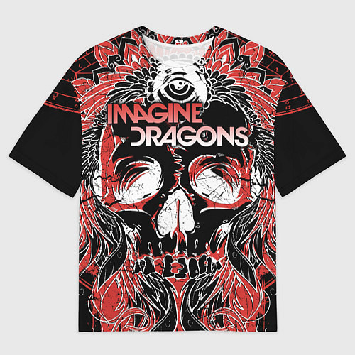 Мужская футболка оверсайз Imagine Dragons / 3D-принт – фото 1