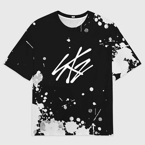 Мужская футболка оверсайз Stray Kids / 3D-принт – фото 1