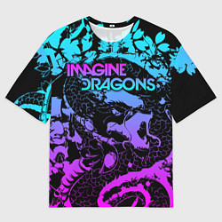 Футболка оверсайз мужская Imagine Dragons, цвет: 3D-принт