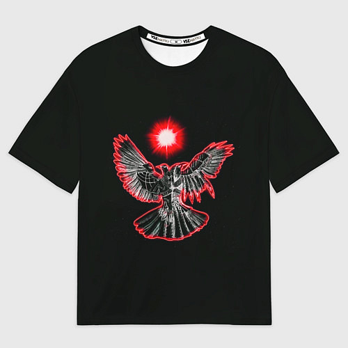 Мужская футболка оверсайз Pyrokinesis / 3D-принт – фото 1