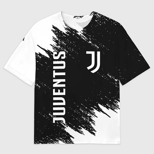 Мужская футболка оверсайз JUVENTUS / 3D-принт – фото 1