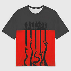 Мужская футболка оверсайз Очень странные дела