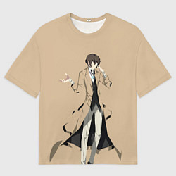 Футболка оверсайз мужская Osamu Dazai, цвет: 3D-принт