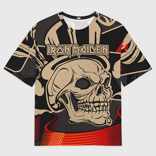 Мужская футболка оверсайз Iron Maiden / 3D-принт – фото 1