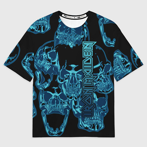 Мужская футболка оверсайз Iron Maiden / 3D-принт – фото 1