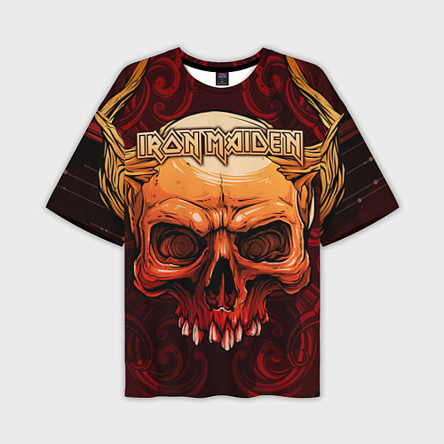 Мужская футболка оверсайз Iron Maiden / 3D-принт – фото 1