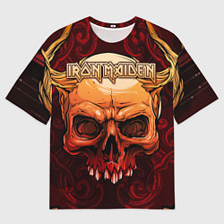 Футболка оверсайз мужская Iron Maiden, цвет: 3D-принт