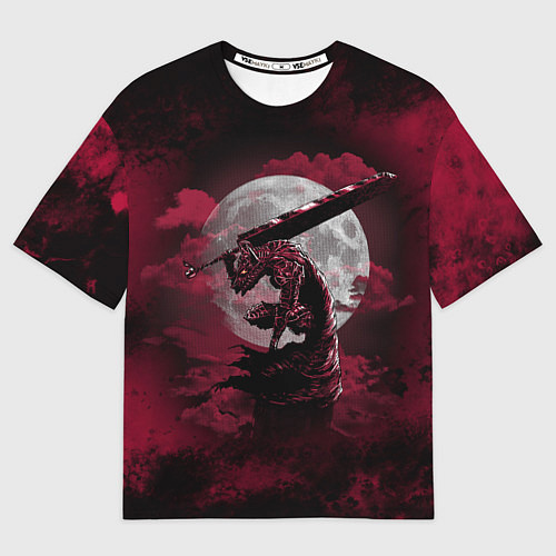Мужская футболка оверсайз BERSERK / 3D-принт – фото 1