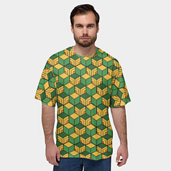 Футболка оверсайз мужская ГИЮ ТОБИОКА, цвет: 3D-принт — фото 2