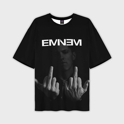 Мужская футболка оверсайз EMINEM / 3D-принт – фото 1
