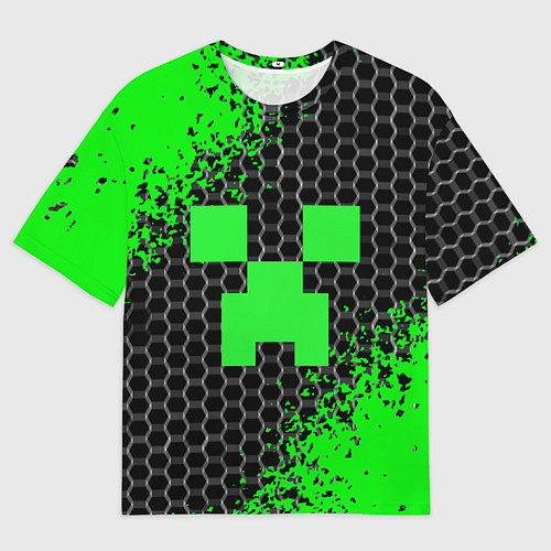 Мужская футболка оверсайз MINECRAFT / 3D-принт – фото 1