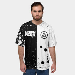 Футболка оверсайз мужская LINKIN PARK, цвет: 3D-принт — фото 2