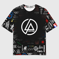 Мужская футболка оверсайз LINKIN PARK