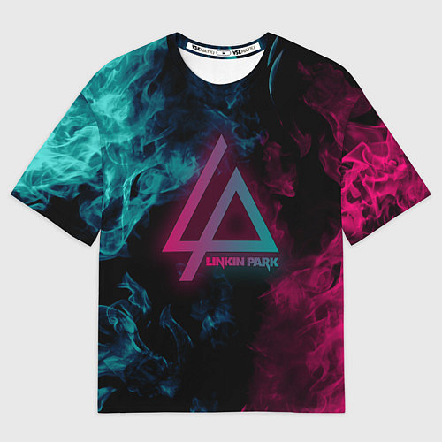 Мужская футболка оверсайз LINKIN PARK / 3D-принт – фото 1